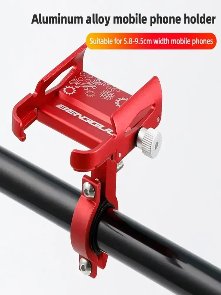 AliExpress NONE 360 Rotation Bike Phone Holder for Aluminum Alloy Bicycle Phone Racks for Phone Support Bracket MTB Bike Phone Stand