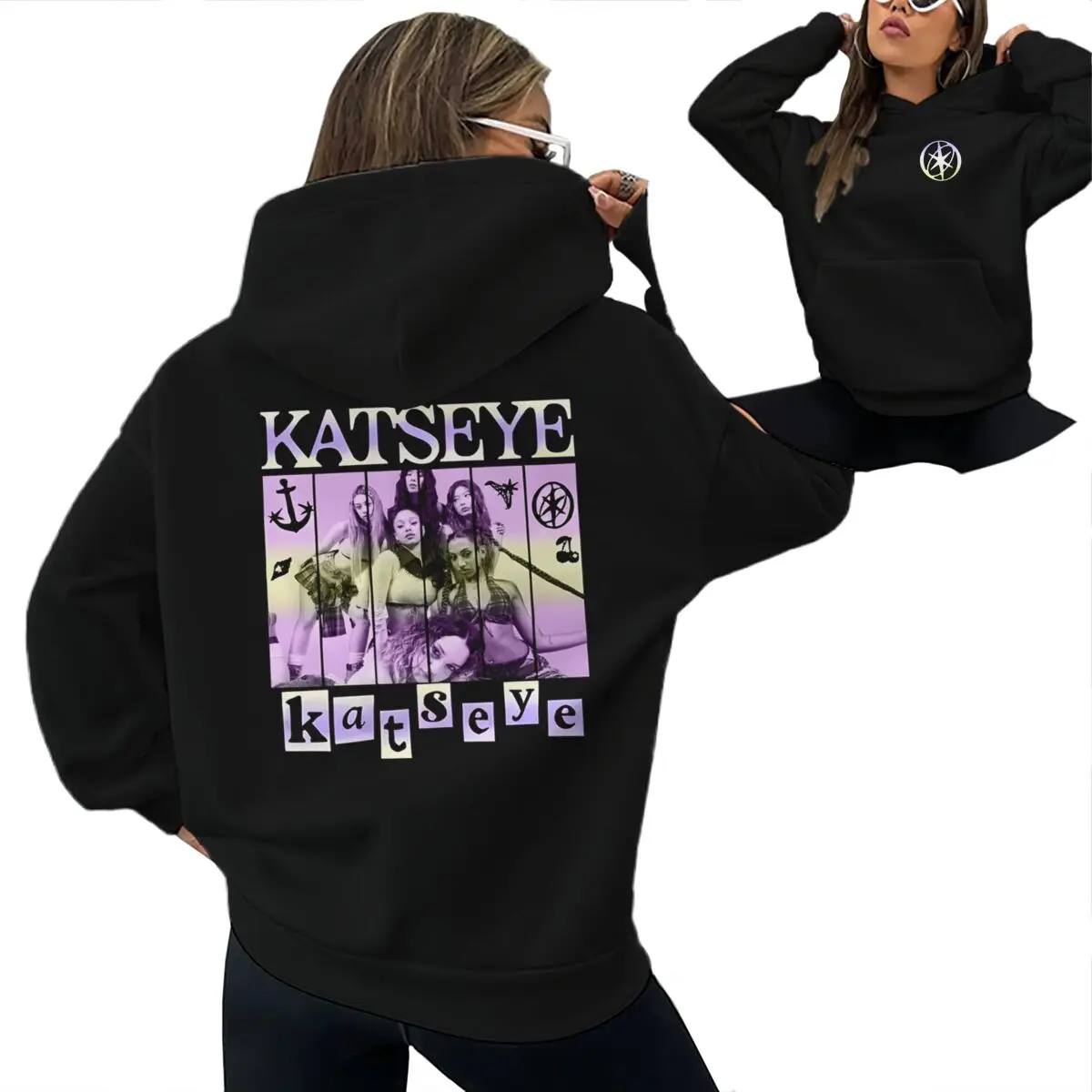 Fashion Katseye The Wildworld Tour 2026 New Hoodies Women Men Autumn Pullover Long Sleeve Katseye Vintage Streetwear