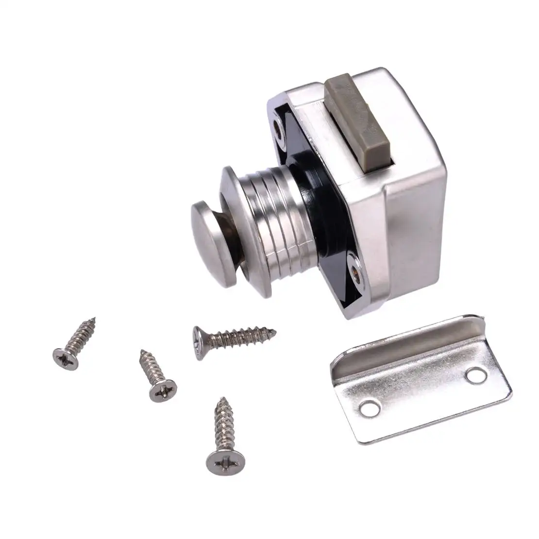 

1 комплект, дверной ящик, шкаф, стол, картотека, кнопочный замок без ключа, защелка, мебельная фурнитура, подходит для лодки, автофургона, яхты, прицепа