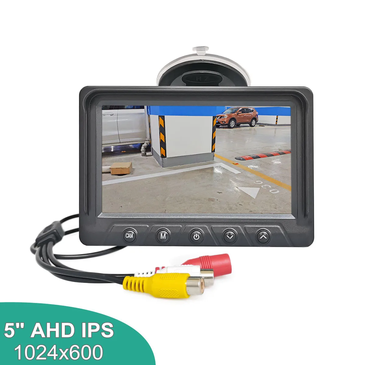 DIYKIT 1024x600 5Inch AHD IPS Car Rear View Monitor Digital Screen Display Support VCD DVD GPS Car Camera