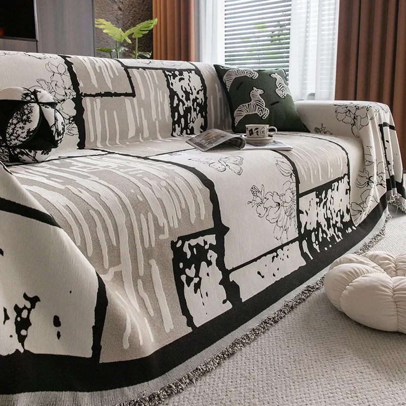 New Chenille Sofa Cover Cloth Four Seasons Universal Sofa Towel One Full Cover Sofa Covers Dustcloth Backrest Towel