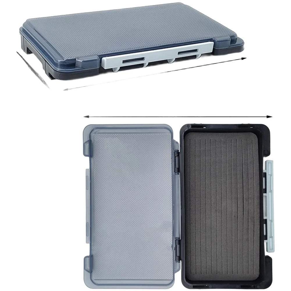 EVA Foam Insert Box Fishing Lure Box For Fishing Trips Orange EVA Memory Foam Lure Holder Sturdy Carbon Steel Build