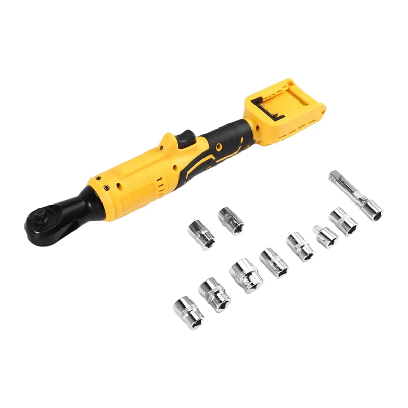 

T98C-Brushless Electric Ratchet Wrench 3/8 Inch Rechargeable Driver Removal Screw Nut Power Tools For 18V 20V Battery