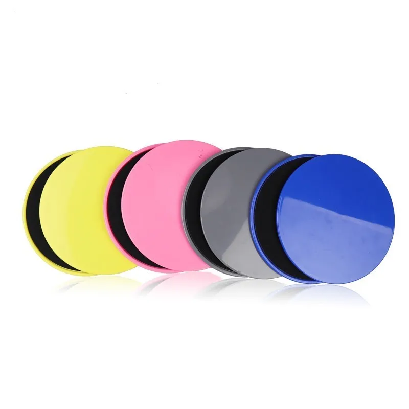 2pcs Gliding Discs Slider Fitness Disc Exercise Sliding Plate Abdominal Core Muscle Training Yoga Sliding Disc Fitness Equipment