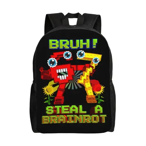 Imagen 2 del producto 67 Six Seven 6-7 divertida mochila italiana Brainrot para niños, mochilas para niños y niñas, bonita mochila para niños de guardería