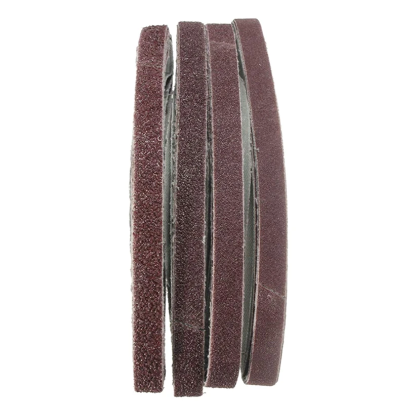 20Pcs 13X457mm Zirconia Abrasive Sanding Belts 40/60/80/120 Grit