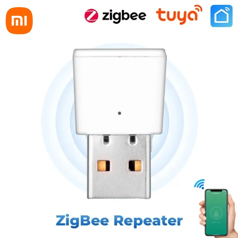 

Xiaomi Tuya ZigBee USB Signal Repeater Signal Amplifier Extender For Smart Life Gateway Smart Home Devices Assistant Automation