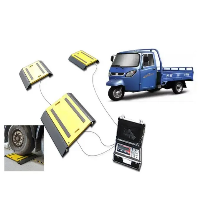 

Veidt Weighing 50 Ton Portable Digital Axle Weighbridge 30 Ton