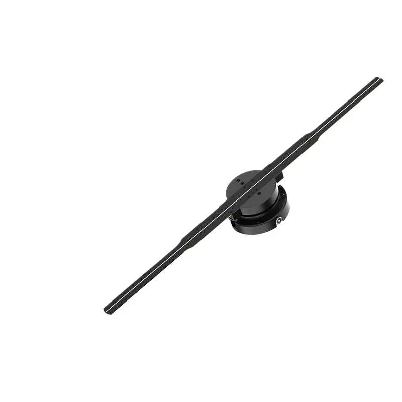 

Naked eye 3d holographic projection light, three-dimensional suspension transparent led rotating imaging 3d advertising machine