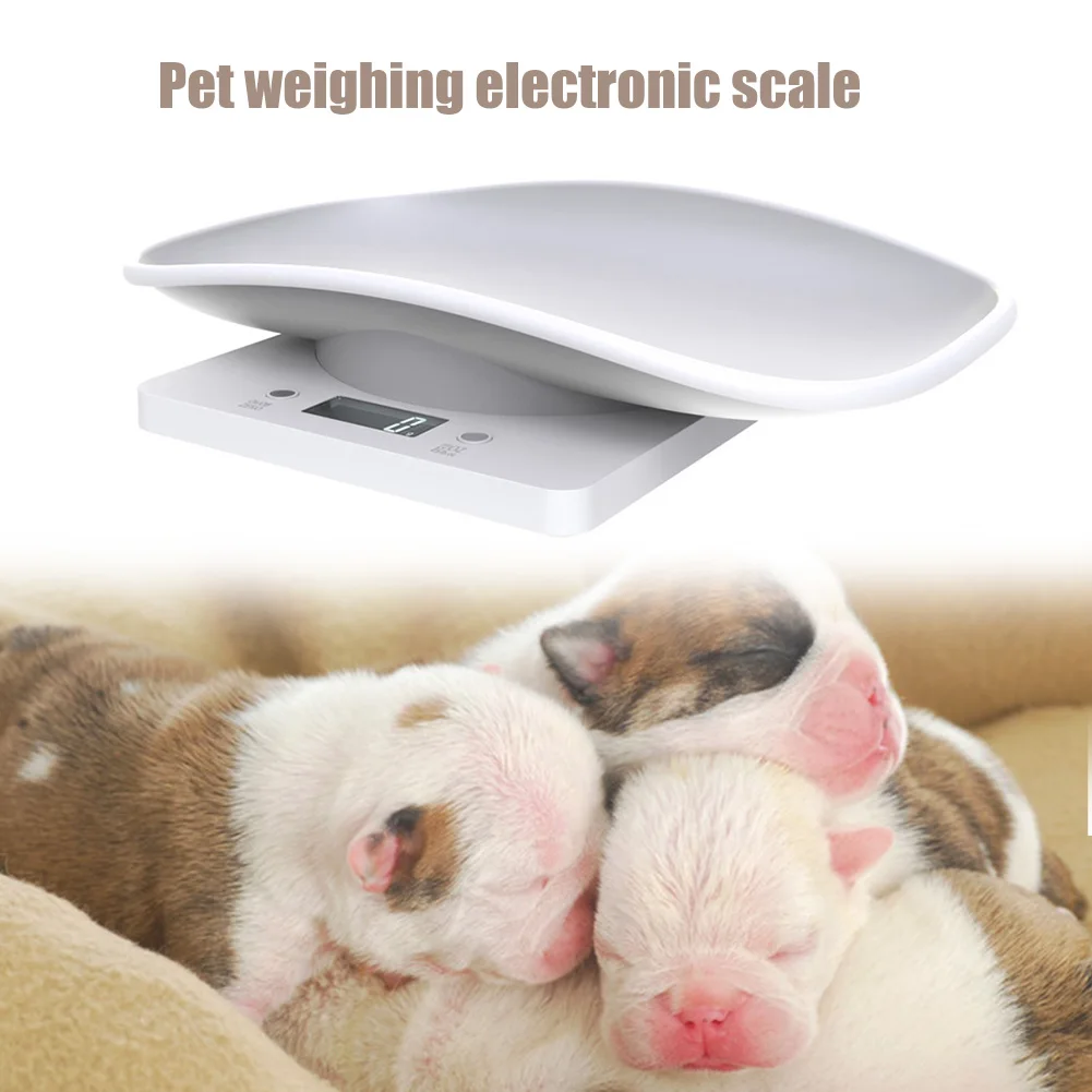 High Quality 1g-10kg Dog Cat Pet Scale LCD Display Digital Baby Infant Weight Scale (kg/oz/lb) Multifunction Kitchen Scale