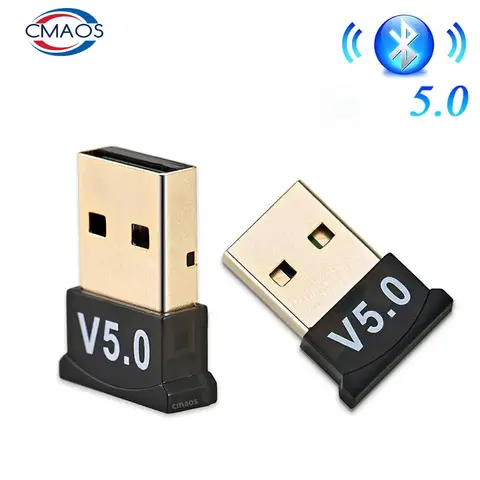 USB 블루투스 5.0 어댑터 송신기 블루투스 수신기 오디오 블루투스 동글 무선 USB 어댑터 컴퓨터 PC 노트북 c