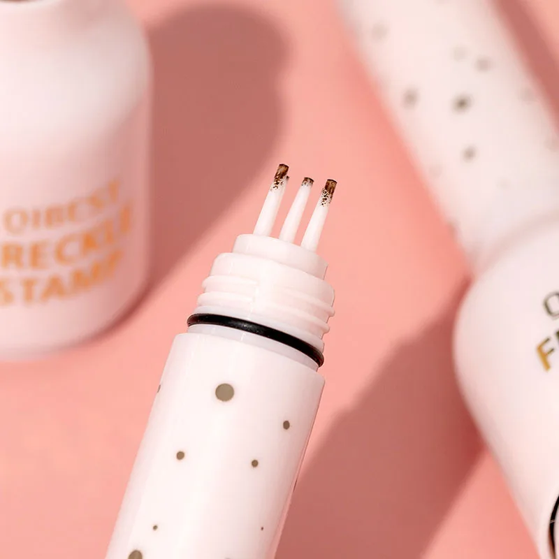 Stylo tampon pour taches de rousseur à coussin d'air, maquillage, aspect naturel, points, pois, étanche, séchage rapide, léger, réaliste, outil de fabrication