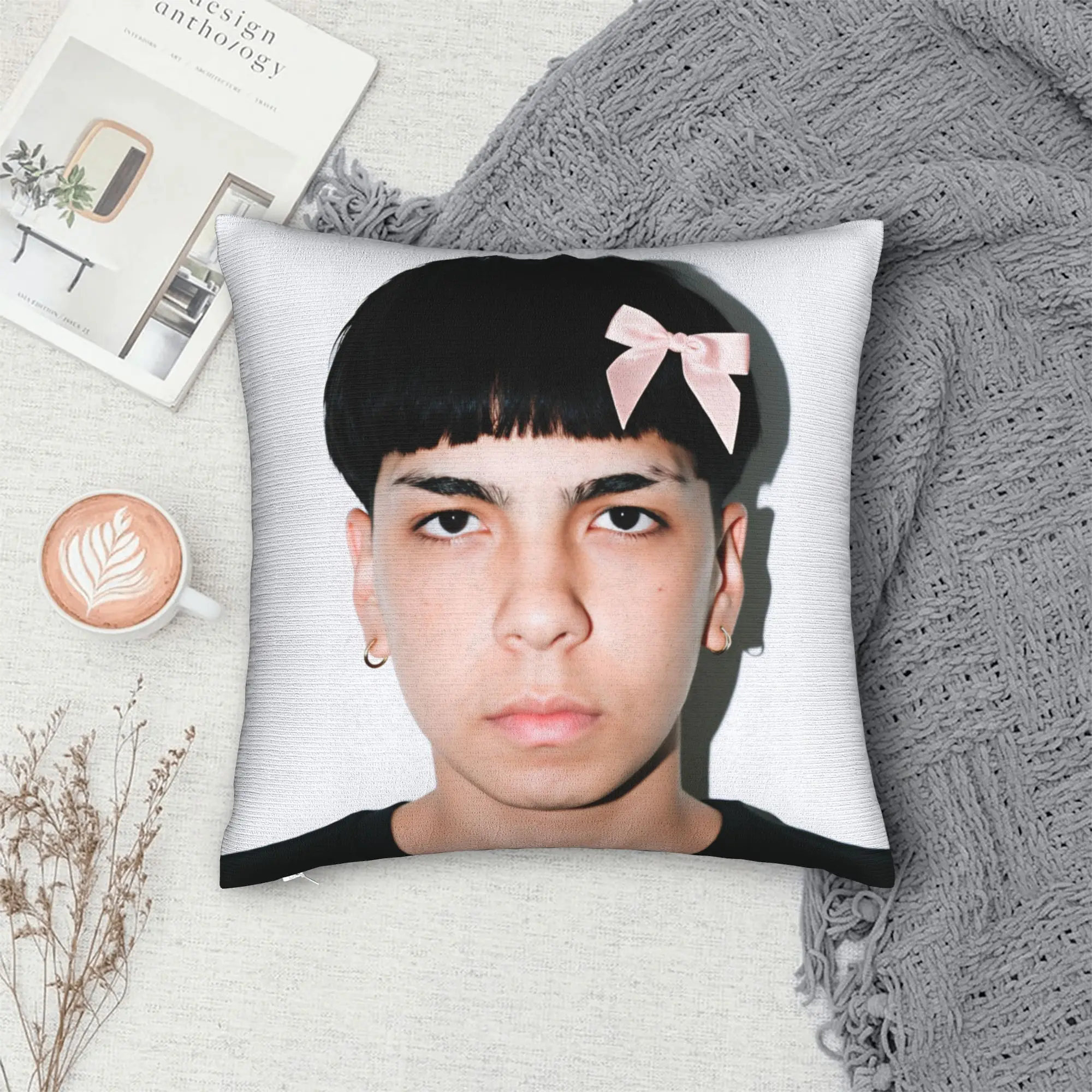 Milo J Argentine Rapper Pillow Cover  Vintage Pillow Case For Chair Sofa Home Decor Custom Pillowcases Gift