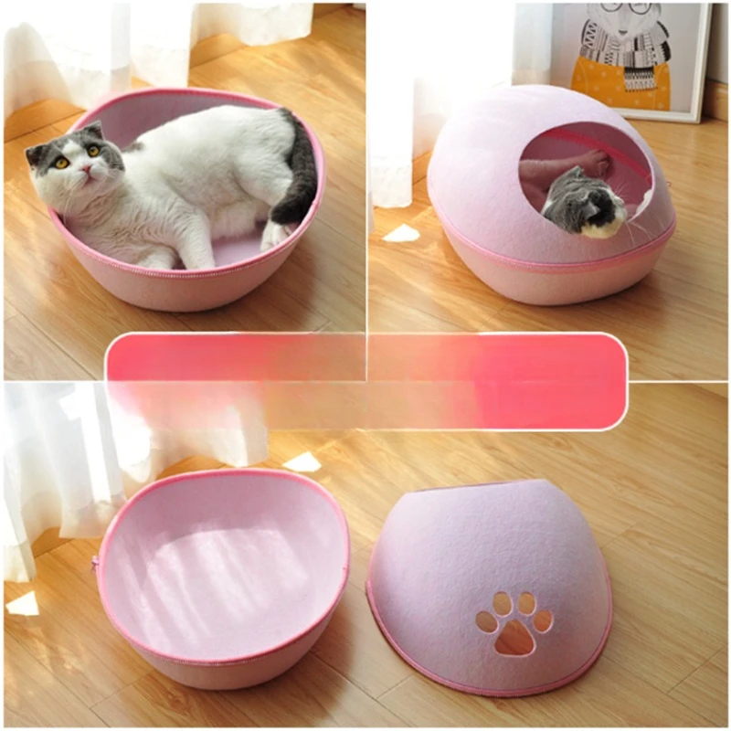 Pet Cat  Play Toy  Cat bed Dual Use Ferrets Rabbit Bed Indoor Toys Cats House Kitten Training Toy