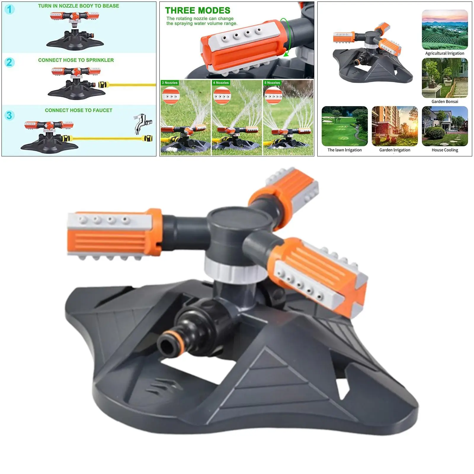 

Upgrade Garden Lawn Sprinkler Water Sprinkler Automatic Irrigation System