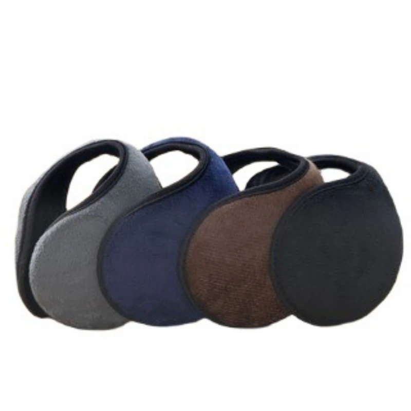 5PCS/Set Solid Color Earmuffs In Winter Cold Weather Earmuffs Outdoor Earmuffs Women Men