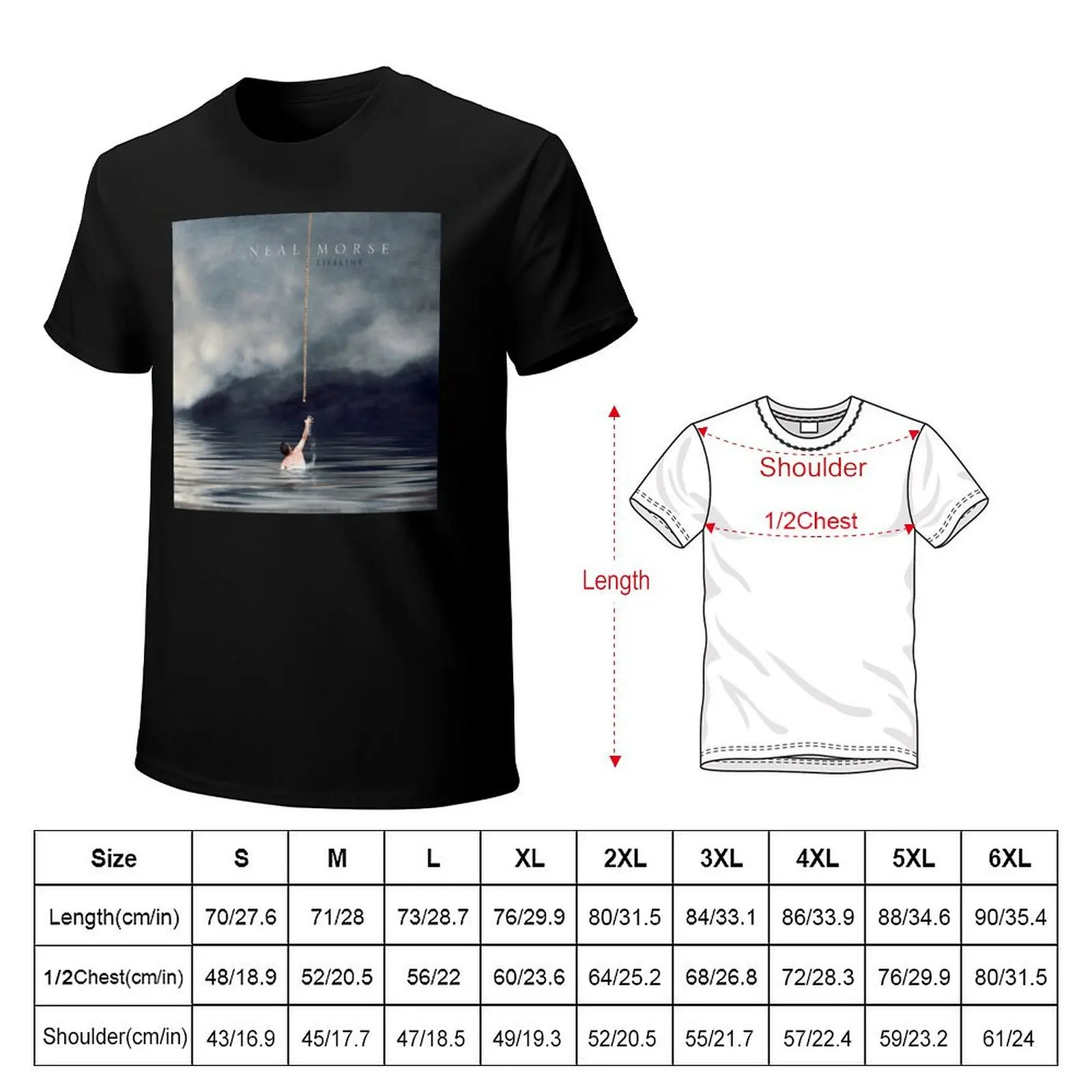 Neal Morse Lifeline album cover art merch T-Shirt Gym Exercise Short Sleeve T-Shirt