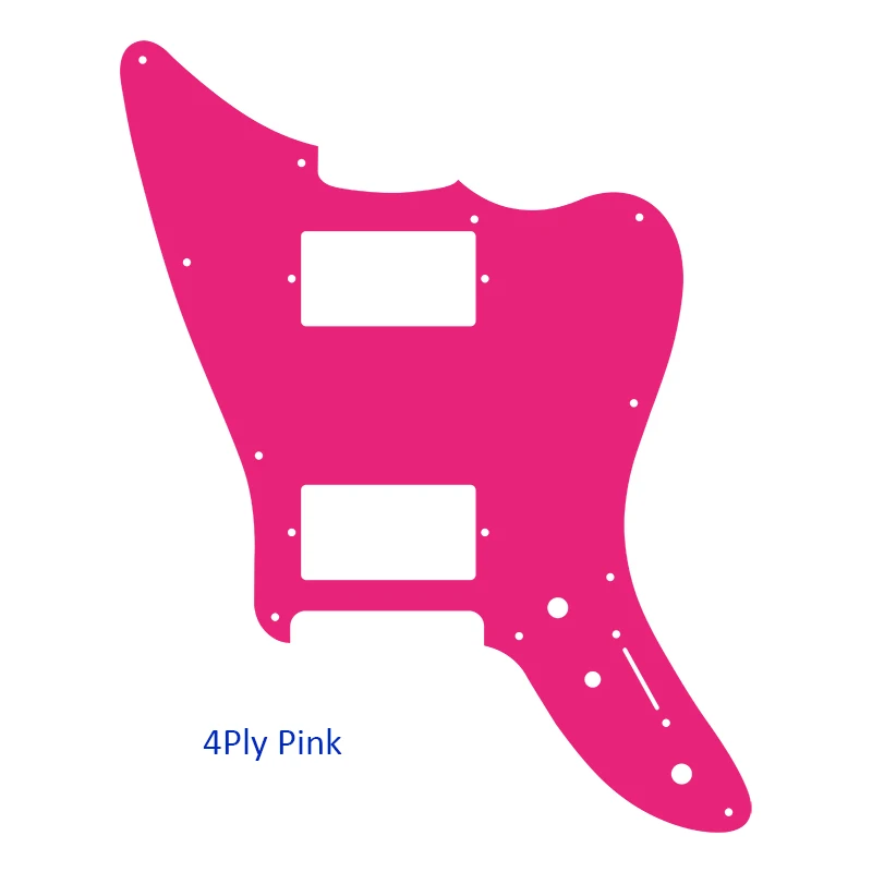 Xin Yue Custom Guitar Parts - For MIJ Fernandes JG-65 Guitar Pickgaurd With PAF Humbucker Scratch Plate Many Colors