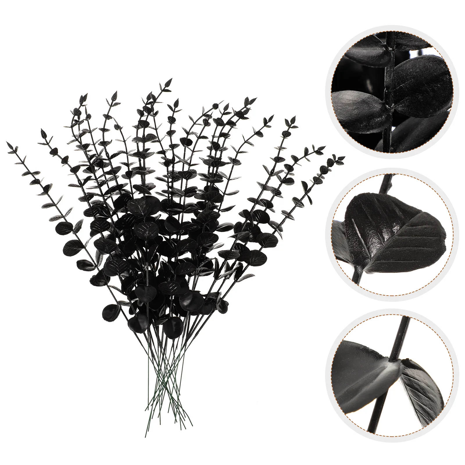 

20Pcs Premium Eucalyptus Leaves Simulation Eucalyptus for Home Plant Decors Elegant Office Decoration Flower Floral Arrangement