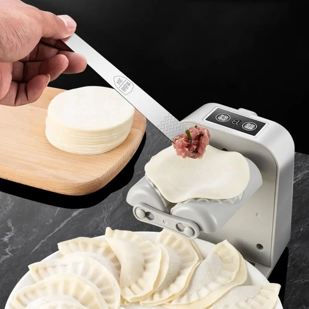 Electric Automatic Dumpling Maker Labor-saving Quick Dumpling Making Machine Rechargeable DIY Pressing Dumpling Mould