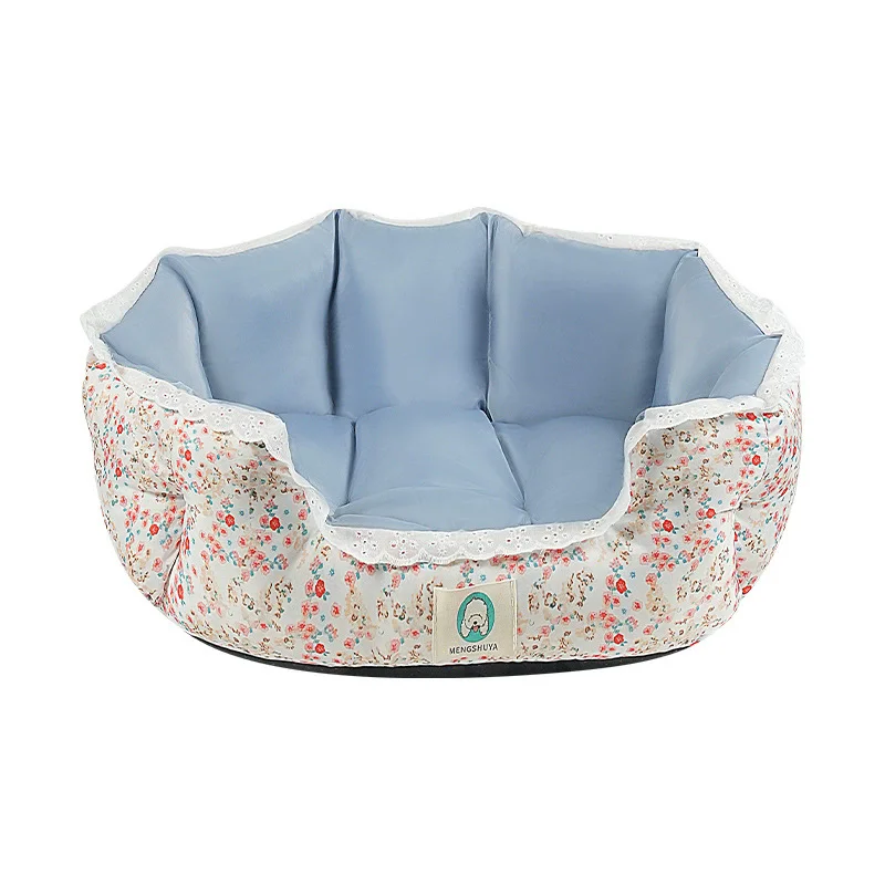 

Detachable Pet Bed Pet Bed Detachable Washable Dog Sleeping Bed Soft Comfortable Warm Cat Bed for Four Seasons Soft Pet Bed