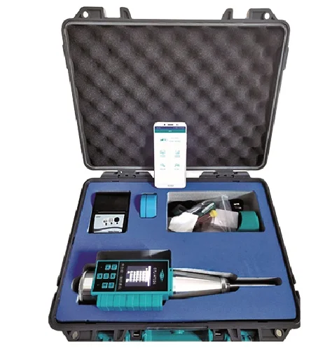 Digital Concrete Resiliometer Rebound Hammer dengan Layar OLCD HT225