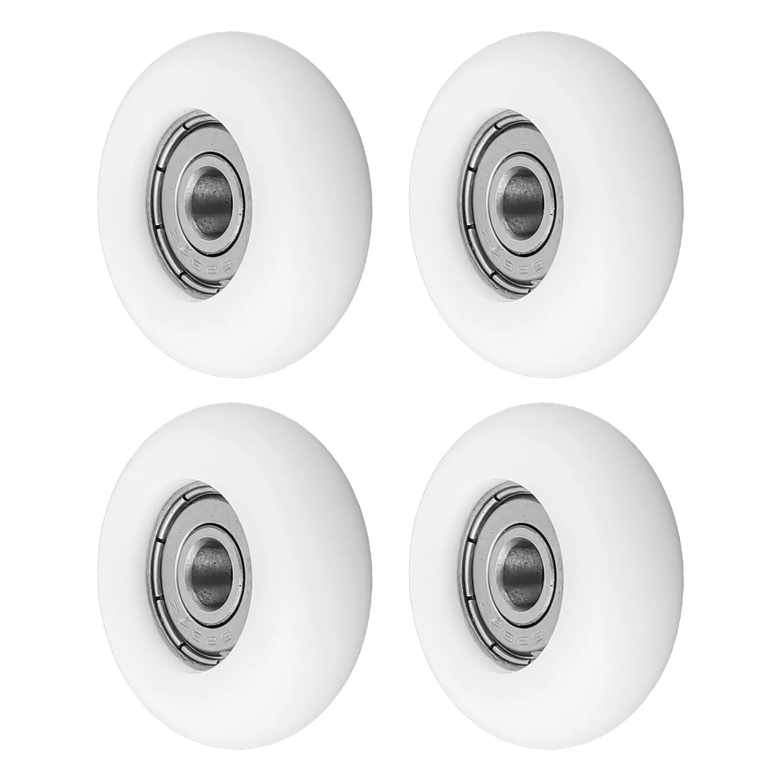 /White /Nylon /Roller Idler Bearing Pulley Wheel 6x30x9mm With 626Z Bearing For Furniture Hardware Door Lawn Mower Parts - view 2