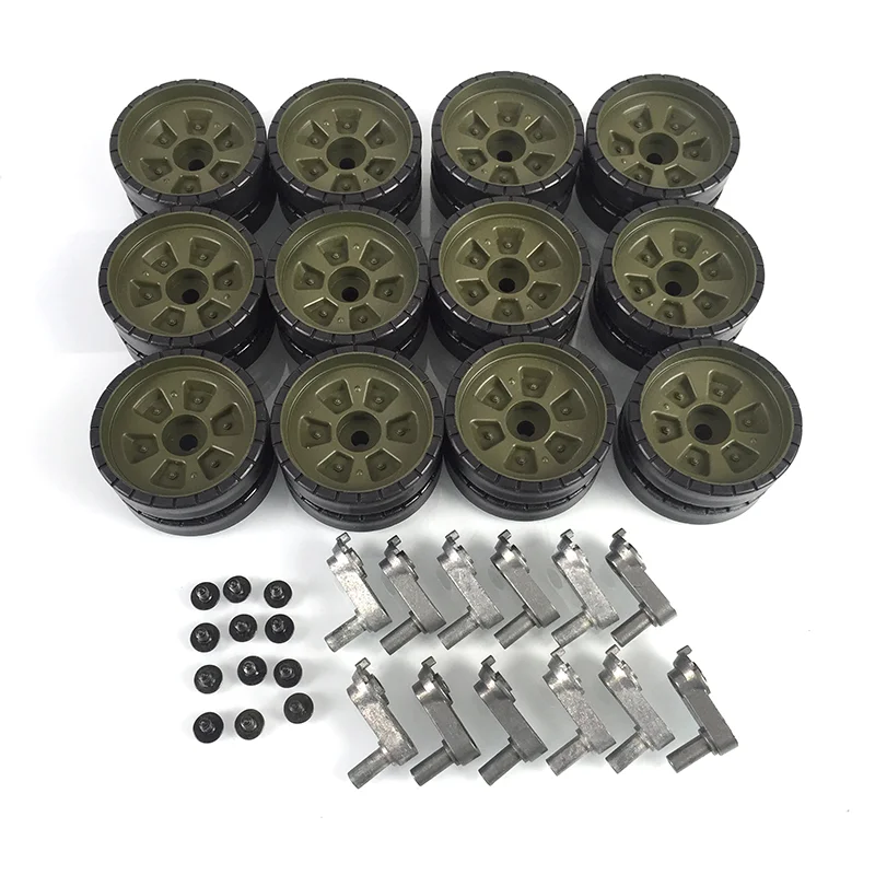 

1/16 Scale RC Tank Heng Long Russian T72 3938 Plastic Road Wheels Model Spare Parts TH16774-SMT2