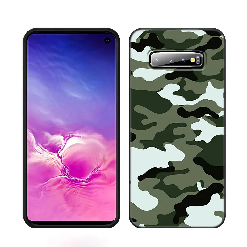 Camouflage Camo Army Phone Case For Samsung M30 M31 S Note 10 Lite 20 Ultra M11 M12 M21 M22 M23 M32 M33 M52 M53 J2 Pro J4 J6 J8