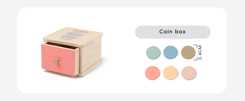 Holz Farbe Form Sortierung Spielzeug Schublade Box Beschäftigt Bord Passenden Spiel Feinmotorik Sensorischen Spielzeug Montessori Lernen Für Baby Geschenke – Detail 8