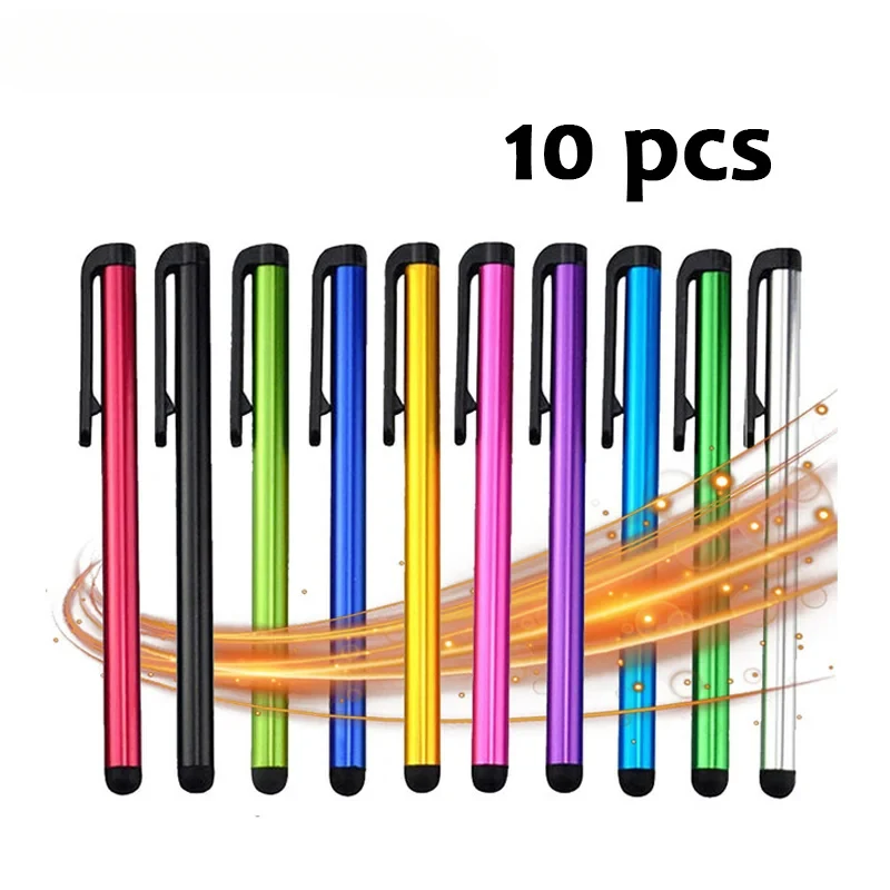 2/10PCS Universal Soft Head Touch Screen Stylus Pen For iPad Air Min For Xiaomi iPhone Tablet Durable Smart Phone Touch Pencil