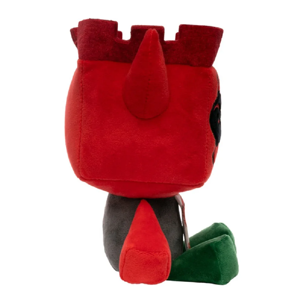 

New 25cm Jx1dx1 Red King Plush Doll Cute Red King Cube Animal Toys Cartoon Stuffed Soft Toy Christmas Birthday Gift For Children