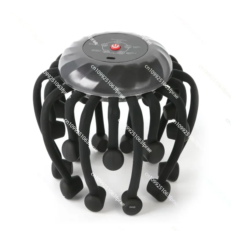 

20 octopus heads massage stress relief head body relax luxury acupressure compress head massager scalp