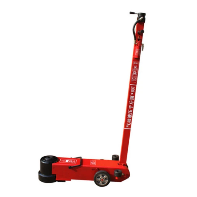 Heightened 100t /50t 50tons Automatic Air Hydraulic Truck Pneumatic Trolley Jacks