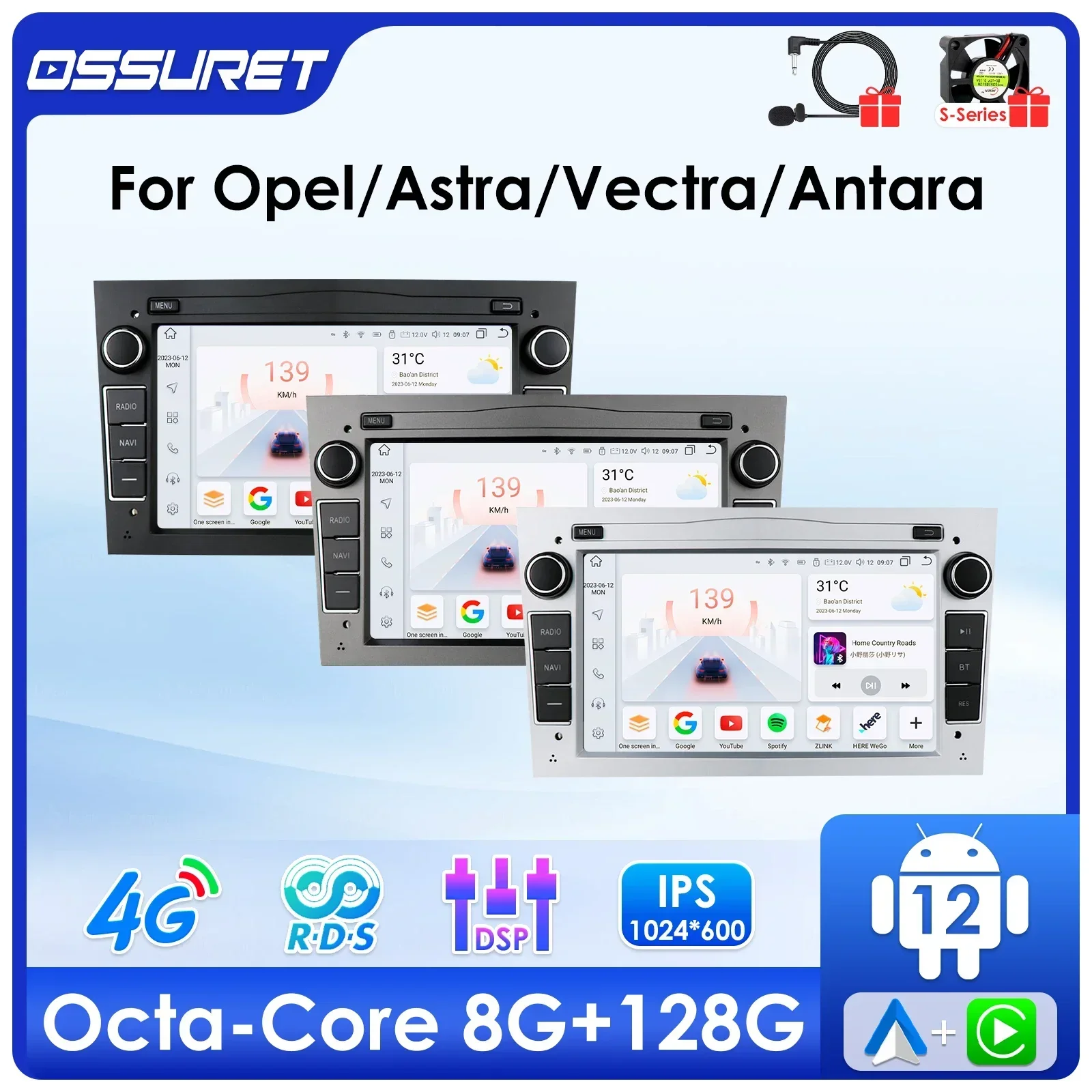 Android Car radio Stereo for Opel Astra H G J Vectra Meriva Corsa C D Vivaro Antara Zafira multimedia GPS navi Audio 7862 Screen