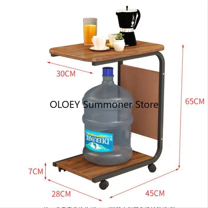 Coffee Holder Computer Desk Setup Bedroom Desktop Work Side Portable Sofa Table Corner Mini Writing Tisch Home Furniture OA50CD