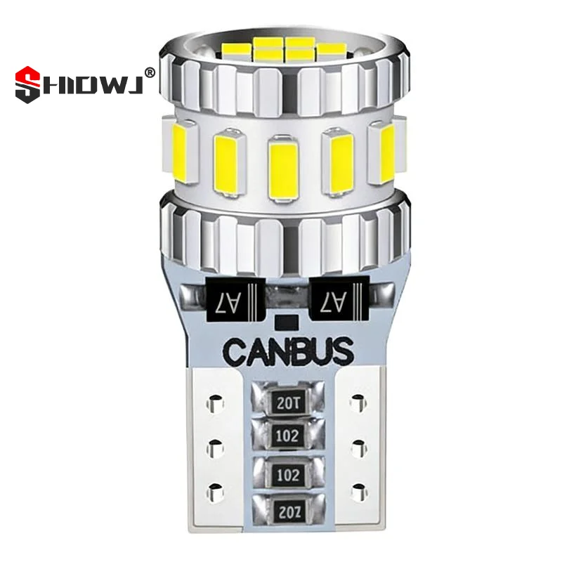 T10 W5W LED Mini Lamps 12W 3400LM Super Bright Long Lasting for Car and Motorcycle Indicators 2PCS