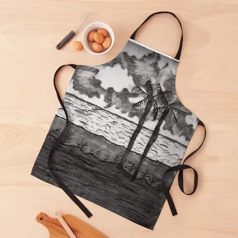 

Grey Beach Apron For Girl Waterproof Kids Hairdressing Hairdresser Accessories Apron