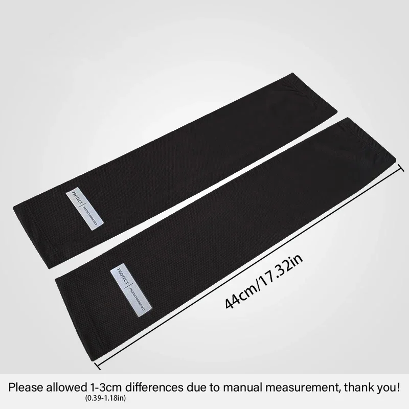 Летние модные дышащие ледяные рукава со светоотражающим украшением для мужчин и женщин, эластичная защита рук на открытом воздухе