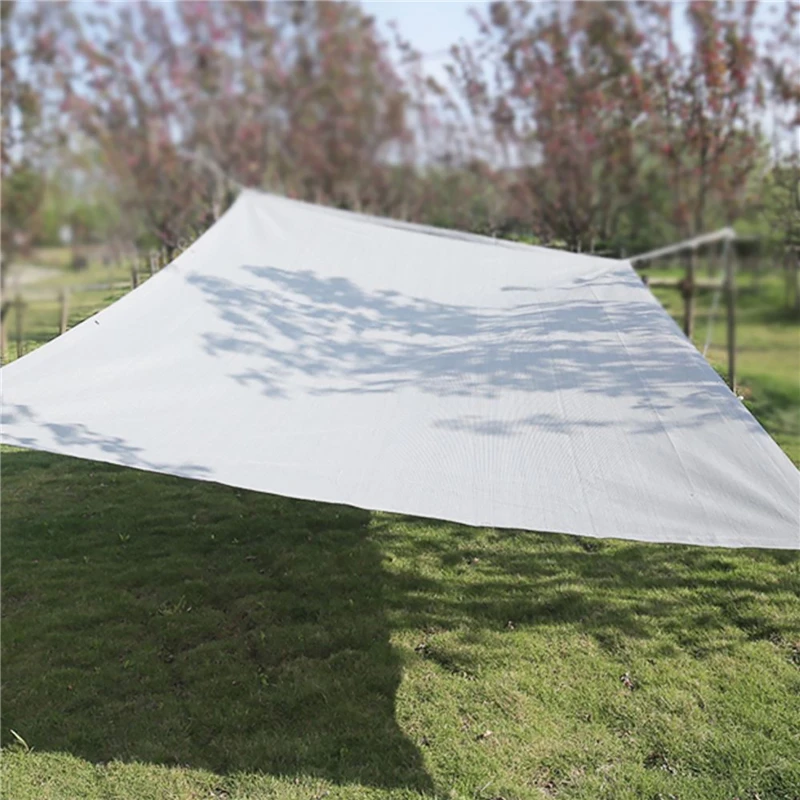 0.9x4m/6m Balcony Privacy Screen Fence Cover Patio Waterproof Shade Cloth 98% UV Protection Shade Sail Garden Porch Pool Decor