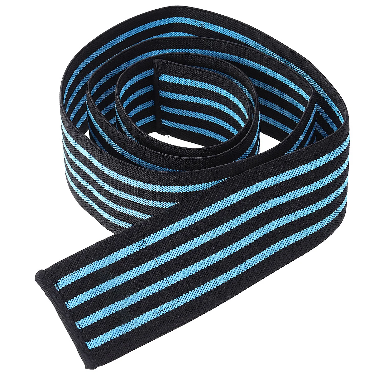 

Elastic Knee Pads Black Blue Wraps Bodybuilding Support 360 Degree Protection Durable Pain Relief Knee Wraps