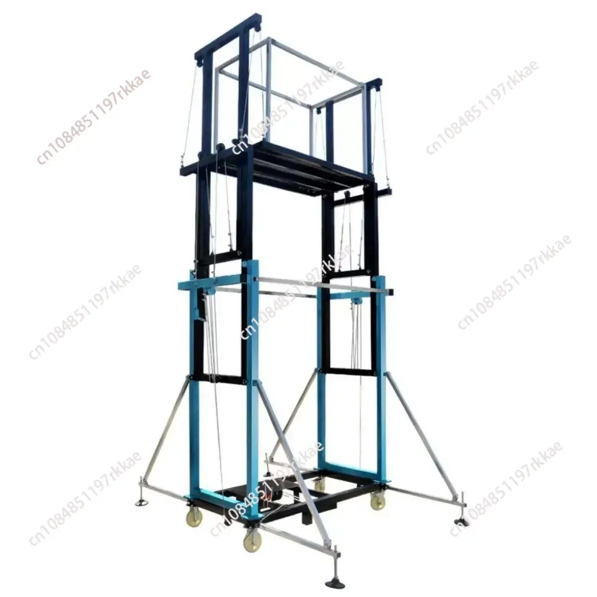 Electric scaffolding lift mobile folding construction site home decoration aerial work lifting platform