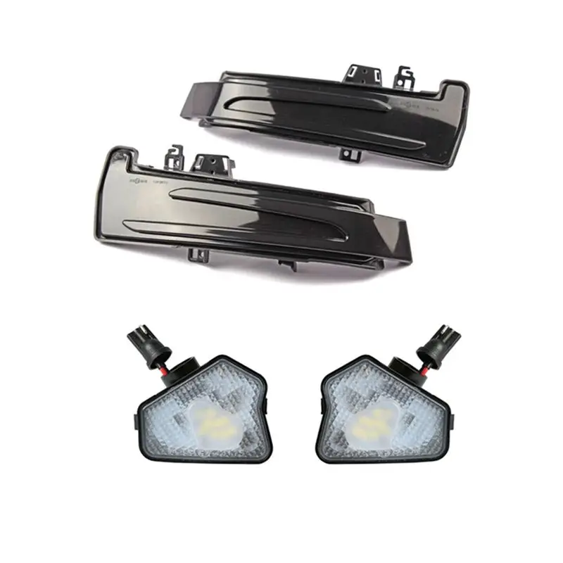 

A13Z-Car Puddle Light And Dynamic Rear Mirror LED Turn Signal Light For Mercedes Benz W204 CLA A B C E S Class W176 W212