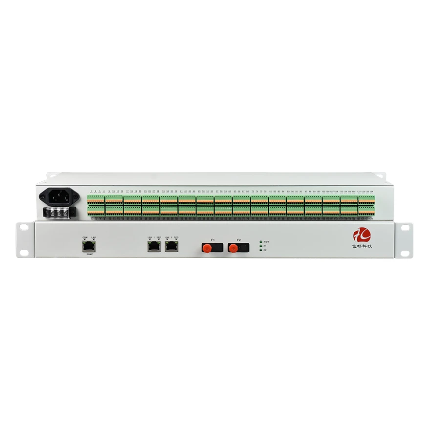 128 Channel Converged Type Dry Contact Closure to Ethernet IP Converter