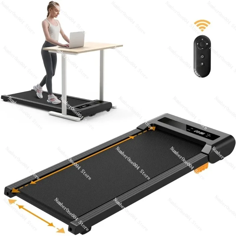 

Portable Under Desk Treadmill 300 Lbs Capacity with Remote Control and LED Display 2.5HP Walking Pad for Home Office Fitness