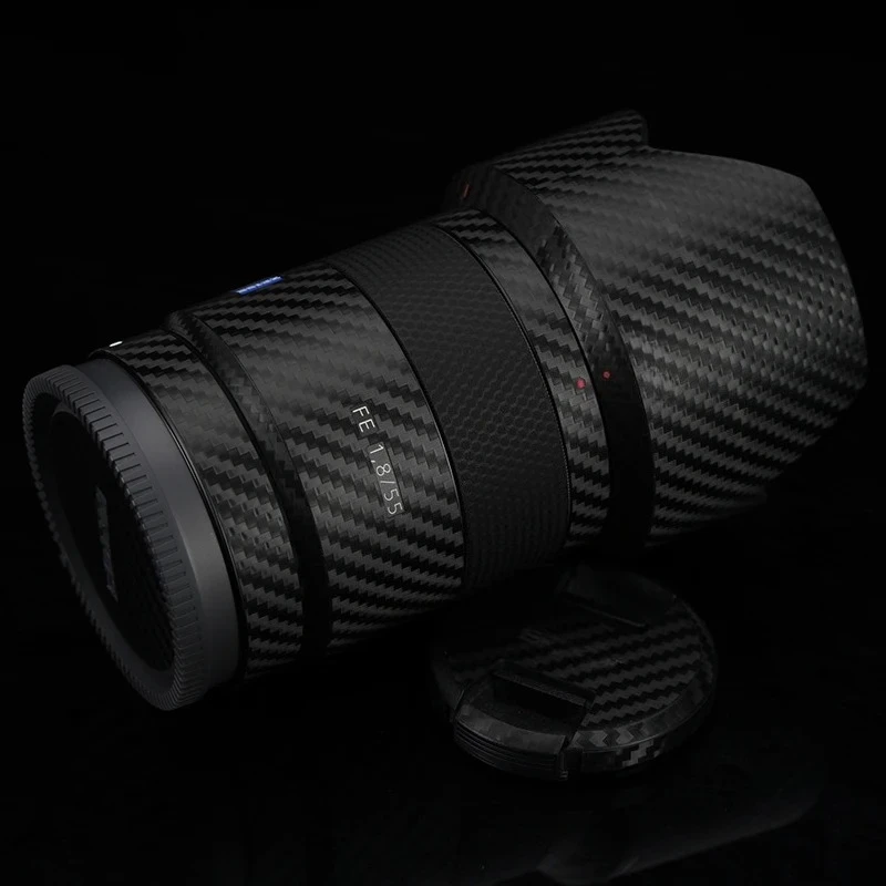 For SONY FE 55mm F1.8 ZA Lens Sticker Protective Skin Decal Vinyl Wrap Film Anti-Scratch Protector Coat