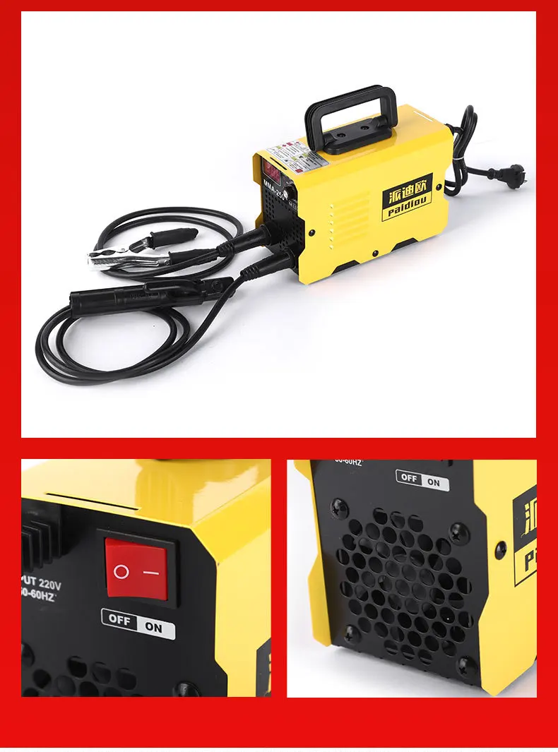 Mini household welding machine MMA-250 portable DC welding machine household small welding machine