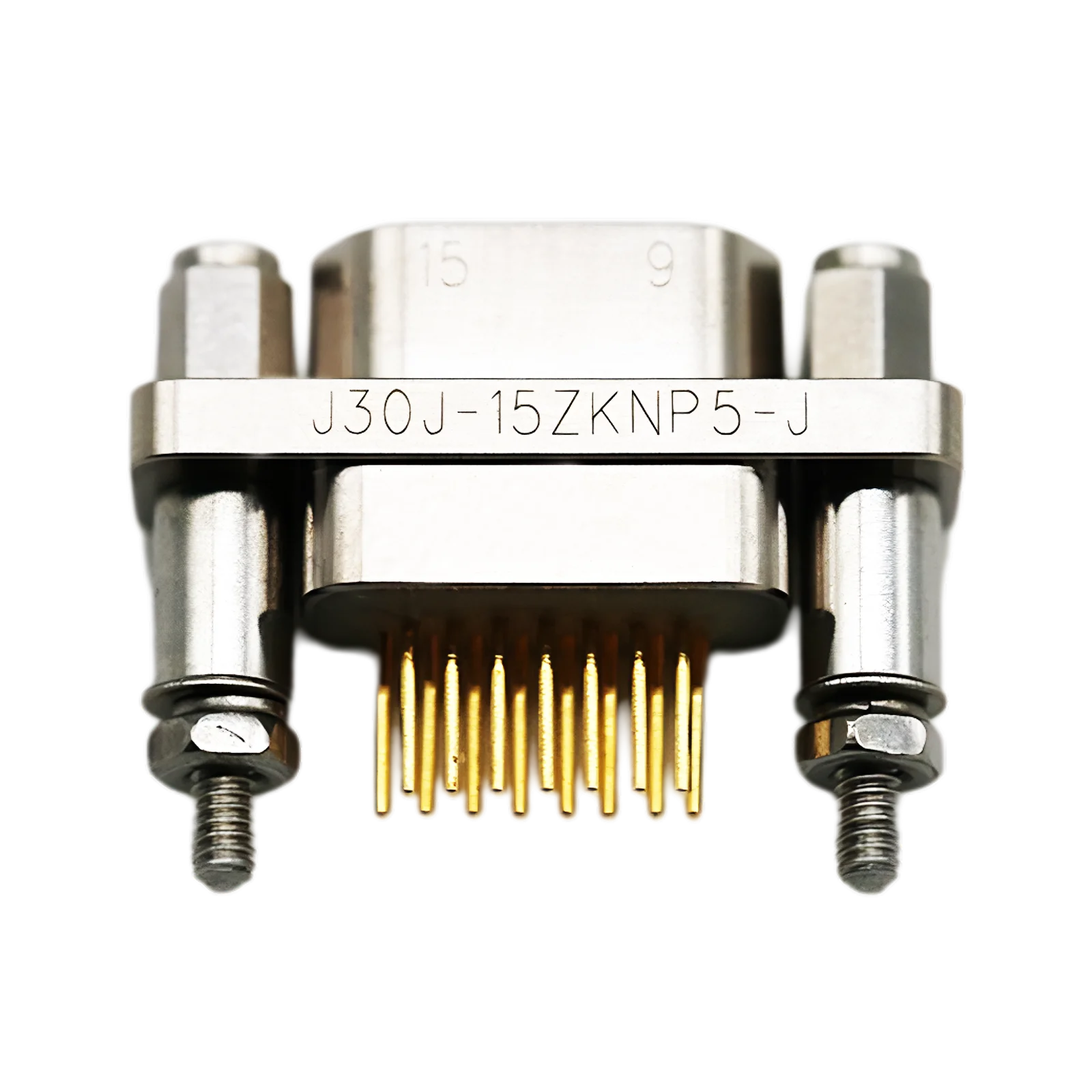 Conector Rectangular J30J, J30J-15ZKW, J30J-15TJL, 15 núcleos