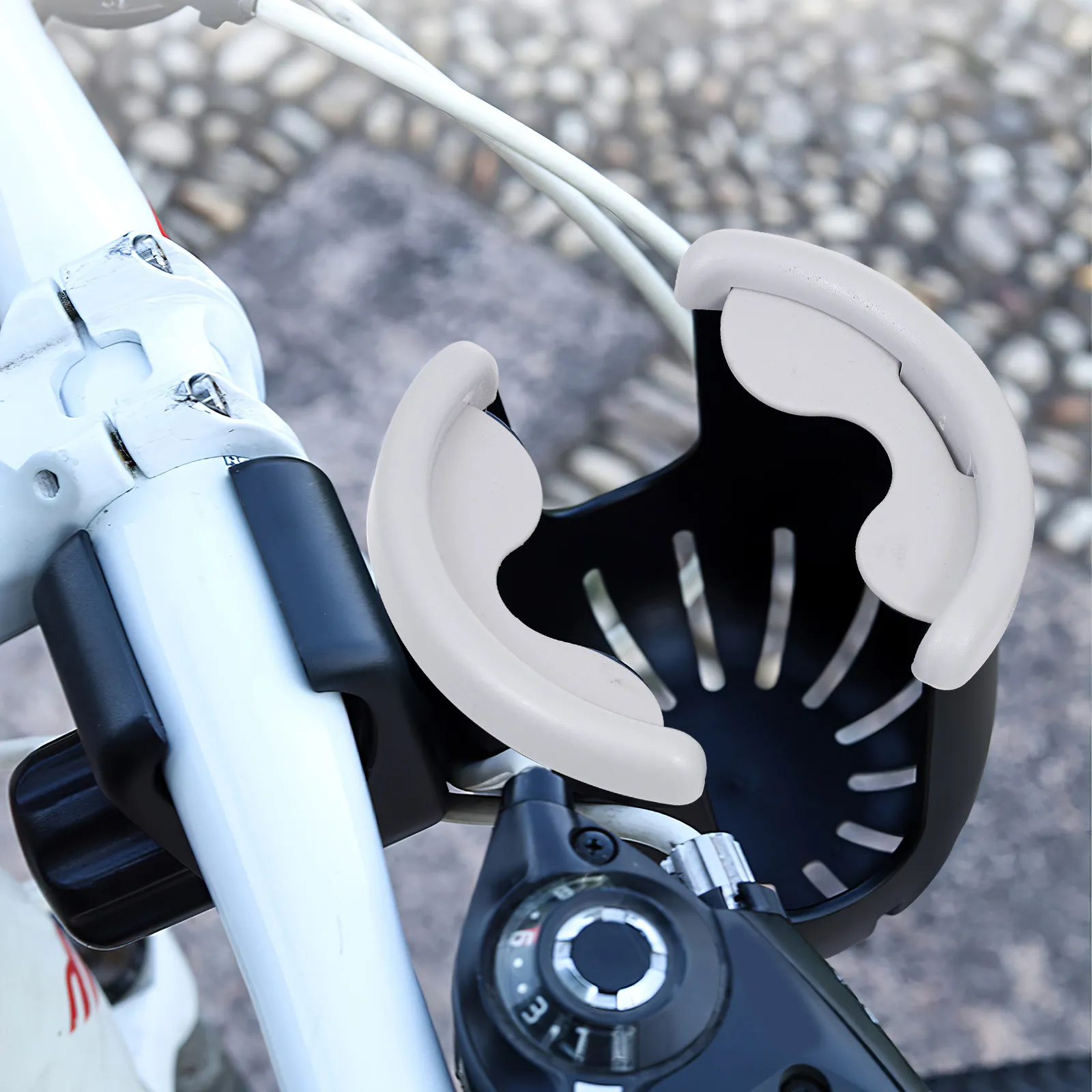 

Adjustable Rotatable Bottle Holder Stroller Milk Clamp for Bikes Scooters Wheelchairs Easy Install Stable Grip Water Cup