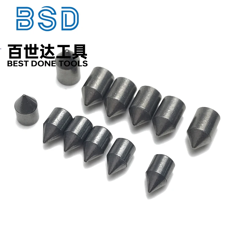 50pcs diameter 4mm length 7mm Grinding Pins Bush Hammer Cemmented tungsten carbide tips